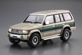 アオシマ 1/24 ザ・モデルカー No.107 ミツビシ V43W パジェロ スーパーエクシード '91 プラモデル