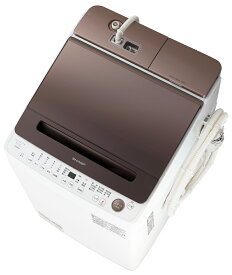 （標準設置料込_Aエリアのみ）洗濯機　11kg　シャ－プ ES-SW11H-T シャープ 11.0kg 全自動洗濯機　ダークブラウン SHARP [ESSW11HT]