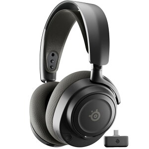 SteelSeries�i�X�e�B�[���V���[�Y�j �Q�[�~���O�w�b�h�Z�b�g�i�u���b�N�j SteelSeries Arctis Nova 7 Gen 2 61730
