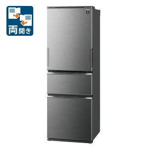 �i�W���ݒu����_A�G���A�̂݁j�V���[�v 374L 3�h�A�①�Ɂi�_�[�N�A�b�V���O���[�j SJ-PW37R-H SHARP [SJPW37RH]