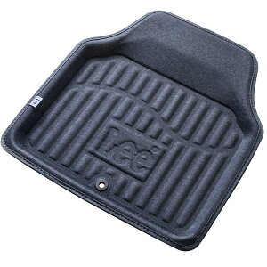 BONFORM バケットマット Leeデニムマット 後席 前席SS兼用 1枚(ブルー) 6478-48BL