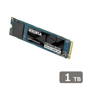 KIOXIA�b�L�I�N�V�A ����SSD KIOXIA EXCERIA BASIC NVMe Gen4x4 1TB SSDCKN4B/N�V���[�Y SSD-CK1.0N4B/N