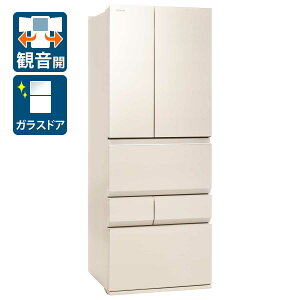 �i�W���ݒu����_A�G���A�̂݁j���� 551L 6�h�A�①�Ɂi�O���C���A�C�{���[�j GR-A550FZ(UC) TOSHIBA [GRA550FZUC]