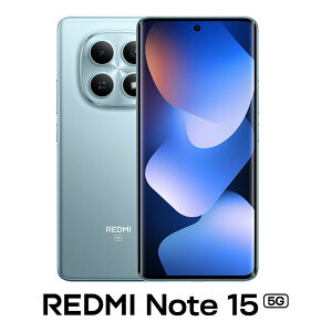 Xiaomi�i�V���I�~�j REDMI Note 15 5G (8GB/512GB) -�O���C�V���[�u���[�iSIM�t���[�Łj MZB0NRMJP