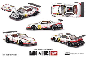 MINI-GT 1/64 Nissan �V���r�A S13-R Circuit Spec V1(�E�n���h��)�yKHMG251�z �~�j�J�[