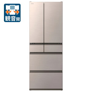 �i�W���ݒu����_A�G���A�̂݁j���� 617L 6�h�A�①�Ɂi���C�g�S�[���h�j R-HWC62Y-N HITACHI [RHWC62YN]