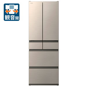 �i�W���ݒu����_A�G���A�̂݁j���� 540L 6�h�A�①�Ɂi���C�g�S�[���h�j R-HWC54Y-N HITACHI [RHWC54YN]