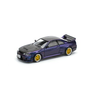POP RACE 1/64 GT-R R33 �~�b�h�i�C�g�p�[�v���yPR640256�z �~�j�J�[