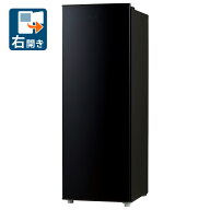 （標準設置料込_Aエリアのみ）ハイアール 107L 冷凍庫【右開き】ブラック JF-UFS11B-K 【フリーザー】Hai…
