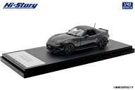 ハイストーリー 1/43 MAZDA SPIRIT RACING ROADSTER (2025) ジェットブラックマイカ【HS562BK】 ミニカー