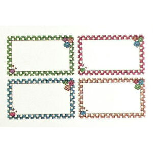 Hanin RetRoll �Z�p���[�g���x���iPlaid flower�j PF-5030