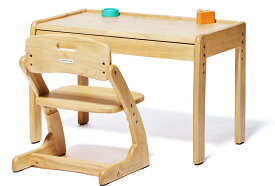 大和屋 ブォーノ3 キッズデスク＆チェア ブオ-ノ3KデスクチエアN3NA Buono3　木製子供机椅子セット　学習机 [6019276]