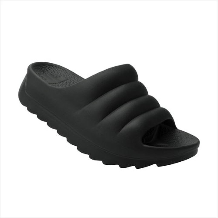 楽天市場】W-CLOUD-BK-ML TELIC リカバリーサンダル（Black・サイズ 