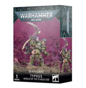 �Q�[���Y���[�N�V���b�v DEATH GUARD: TYPHUS HERALD OF THE PLAGUE GOD �f�X�K�[�h�F�e�B�t�@�E�X�A�w�����h�E�I���E�v���[�O�S�b�h �E�H�[�n���}�[