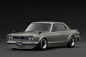 ignition���f�� 1/18 Nissan Skyline 2000 GT-R (KPGC10) Dark Silver�yIG4032�z �~�j�J�[