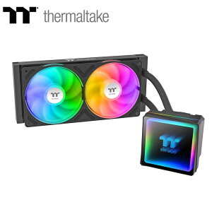 Thermaltake�b�T�[�}���e�C�N �����̌^CPU�N�[���[ TH240 V3 ARGB Sync Black All-In-One Liquid Cooler�i�u���b�N�j CL-W465-PL12SW-A