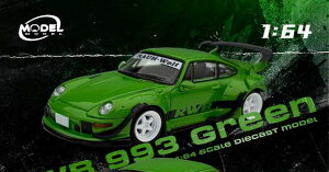 MODEL MODEL 1/64 RWB 993 �O���[���yMM64-RWB993-008�z �~�j�J�[