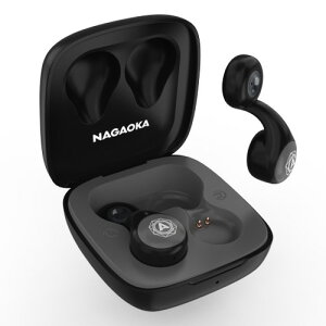 �i�K�I�J ���S���C�����XBluetooth�I�[�v���C���[�^�C���z���i�s���A�u���b�N�j NRING30PBK NAGAOKA�@NRING30