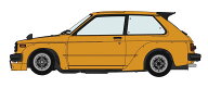 ハセガワ 1/24 トヨタ スターレット KP61 S （3ドア） 中期型 （1980） “カスタムバージョン”【20819】…