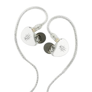 Kiwi Ears �_�C�i�~�b�N�^�J�i���C���z�� Belle 3.5mm STD�i�V���o�[�j KWI045 Belle - Silver - 3.5mm STD