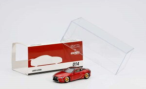�Q�C���R�[�v�v���_�N�c 1/64 Lexus LC500h�iRed�j- Low-riding version - -LHD-�yGE-003-14�z �~�j�J�[