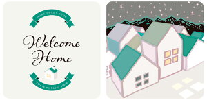 ���m�P�[�X LIGHT BOX SIGN ���C�g�{�b�N�X�T�C�� ��p�f�U�C���V�[�g 2�����iWelcomeHome�j LBS-DS-04 [LBSDS04]