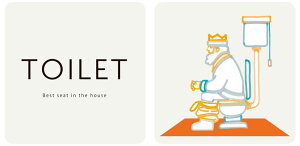 ���m�P�[�X LIGHT BOX SIGN ���C�g�{�b�N�X�T�C�� ��p�f�U�C���V�[�g 2�����iTOILET�j LBS-DS-06 [LBSDS06]