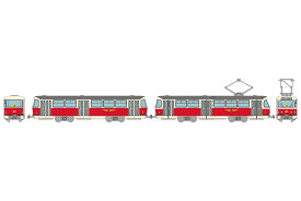 ［鉄道模型］トミーテック (N) 鉄道コレクション ドレスデントラム タトラT4+B4タイプ2両セットE