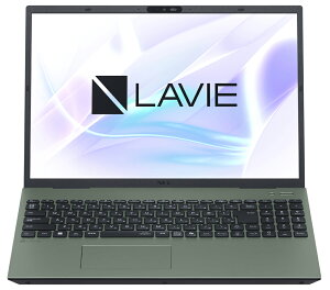 NEC�b�G�k�C�[�V�[ �m�[�g�p�\�R�� LAVIE N16(16�^/Windows11/Ryzen 7 7735U/������ 16GB/SSD 512GB/Office/DVD)�I���[�u�O���[�� PC-N1675LAE