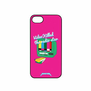 Dparks iPhone SE(��3/2����)/8/7�p �u���b�N�P�[�X RADIO STAR�i�s���N�j DS8770I7