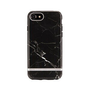 Richmond��Finch iPhone SE(��3/2����)/8/7�p FREEDOM CASE �}�[�u���iBlack Marble�j RF18933I9