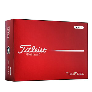 �^�C�g���X�g �g�D���[�t�B�[�� 2026�N���f�� �S���t�{�[�� 1�_�[�X 12����i�z���C�g�j T6036S-J-2 Titleist TRUFEEL