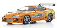 京商 1/18 トヨタ スープラ ターボ 1994 "Fast ＆ Furious"(オレンジパール)【KS08975FF】 ミニカー