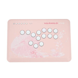 Varmilo�i�A�~���j FK2(�s��) �� �i���Q�[���p���o�[���X�A�[�P�[�h�R���g���[���[ FK2 Sakura Leverless Arcade Controller for Fighting Games VMFK2SAKURA