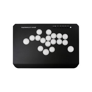 Varmilo�i�A�~���j HA10(�j�V) ���j�� �i���Q�[���p���o�[���X�A�[�P�[�h�R���g���[���[(PS4/5) HA10 Obsidian Black Leverless Arcade Controller for Fighting Games VMHA10BLACKPS