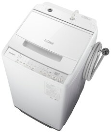 （標準設置料込）洗濯機　7kg　日立 BW-V70J-W 日立 7.0kg 全自動洗濯機　ホワイト HITACHI　ビートウォッシュ [BWV70JW]
