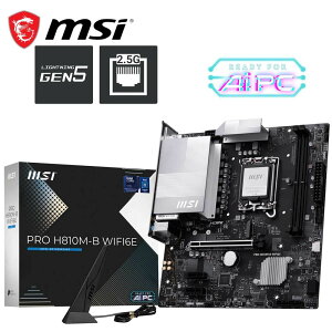 MSI�b�G���G�X�A�C MSI PRO H810M-B WIFI6E �}�U�[�{�[�h PROH810M-BWIFI6E