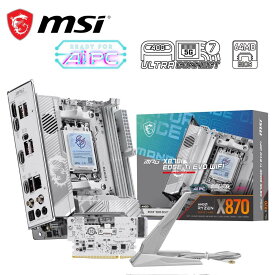 MSI｜エムエスアイ MSI MPG X870I EDGE TI EVO WIFI マザーボード MPGX870IEDGETIEVOWIF