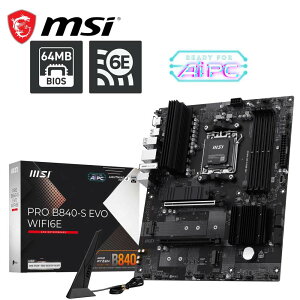 MSI�b�G���G�X�A�C MSI PRO B840-S EVO WIFI6E �}�U�[�{�[�h PROB840-SEVOWIFI6E