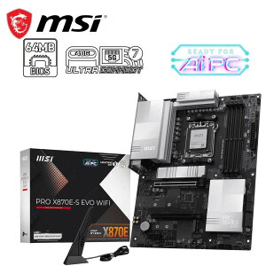 MSI�b�G���G�X�A�C MSI PRO X870E-S EVO WIFI �}�U�[�{�[�h PROX870E-SEVOWIFI