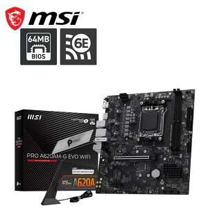 MSI�b�G���G�X�A�C MSI PRO A620AM-G EVO WIFI �}�U�[�{�[�h PROA620AM-GEVOWIFI