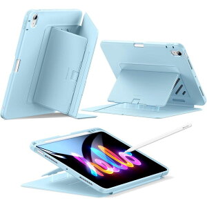 ESR iPad Air 11�C���` (M4/M3/M2�A2026/2025/2024) ��5/4���� (2022/2020) ��p�}���`�A���O���݌v�P�[�X�iSky Blue�j 1B21400903