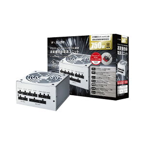 ���l�u�� 80PLUS GOLD �t���b�g�P�[�u�����t���v���O�C�� ATX�d�� (750W�E�z���C�g) KRPW-GA REV2.0�V���[�Y KRPW-GA750W/90+/WHITE/REV2.0