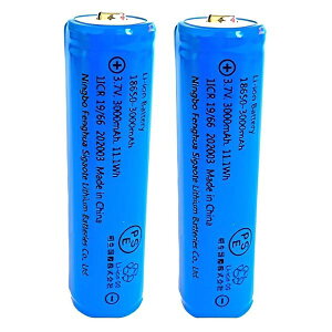 ���� 18650���`�E���C�I���d�r�@2�{���� SK-1865001-BL JUANCLOUD [SK1865001BL]