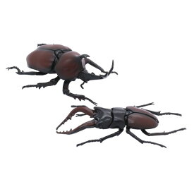 フジミ 【再生産】自由研究シリーズNo.25 いきもの編 クワガタムシvsカブトムシ 対決セット【自由研究-25】 プラモデル