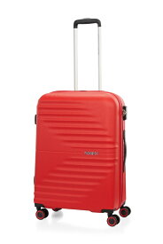 QC6-00007 アメリカンツーリスター スーツケース　63L（VIVID RED） TWIST WAVES　スピナー66 ビビッドレッド