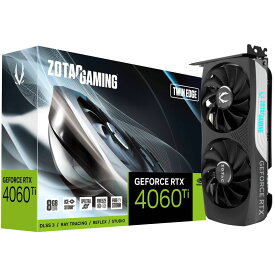 ZOTAC（ゾタック） ZOTAC GAMING GeForce RTX 4060 Ti 8GB Twin Edge / PCI-Express 4.0 グラフィックスボード RTX 4060 Ti 8GB Twin Edge