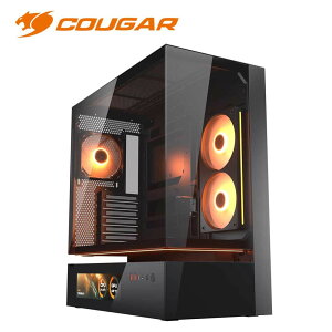 COUGAR�b�N�[�K�[ �~�h���^���[ATX�P�[�X CFV235 Vision�i�u���b�N�j CGR-2DA4B-V