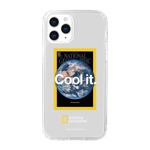 National Geographic iPhone 12/12 Pro�p �n�C�u���b�h�P�[�X �}�K�W�� �N���A�P�[�X�iCool It�j NG20269I12P