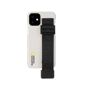 National Geographic iPhone 12 mini�p �n�[�h�P�[�X Strap Signature Case�i�z���C�g�j NG19613I12